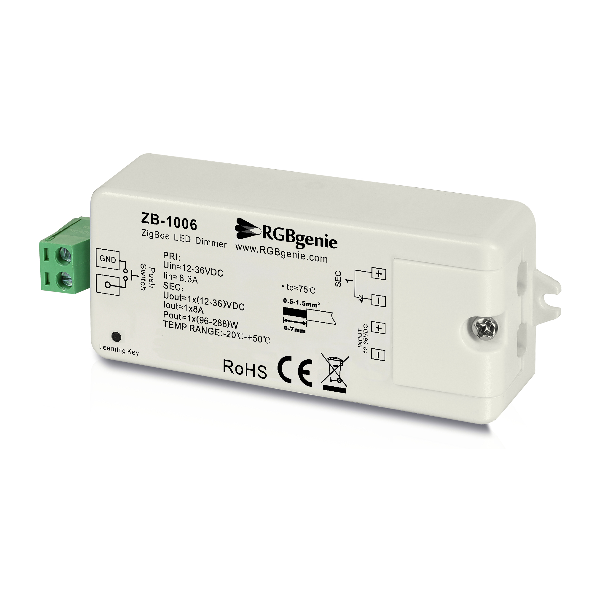 Single Channel LED Controller (ZigBee) - RGB